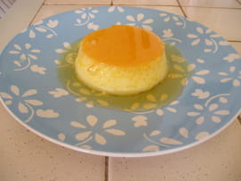 Cr�me renvers�e � l orange, napp�e caramel
