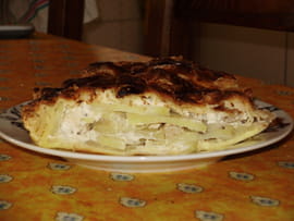 Tourte aux pommes de terre