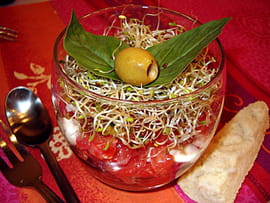 Verrine bio � l italienne