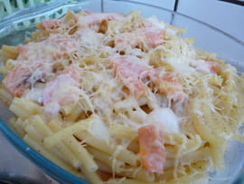 P�tes au saumon fum�