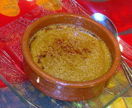 Cr�me br�l�e aux Carambar