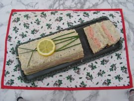 Terrine de poisson bicolore