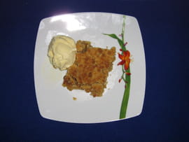 Crumble pomme-cannelle