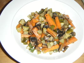 Po�l�e de l�gumes au citron