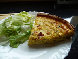 Quiche aux poireaux � ma fa�on