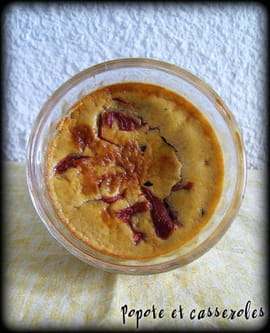 Petits flans aux poivrons del piquillo