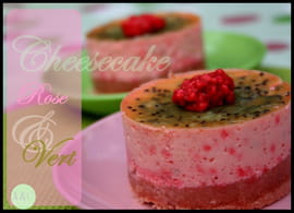 Mini cheesecake aux pralines, biscuits de Reims
