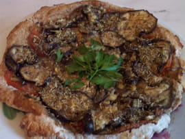Tatin d aubergine