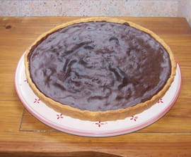 Flan p�tissier au chocolat
