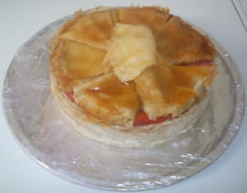 G�teau de cr�pes � la cannelle