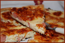 Tarte aux knackis