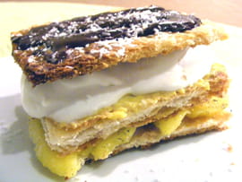 Mille-feuilles exotique glac�