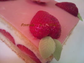 Mon premier fraisier