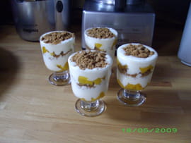 Tiramisu mangue et speculoos