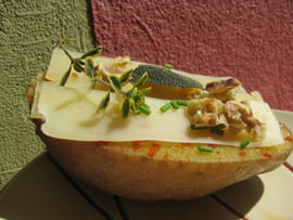 Pommes de terre gratin�es