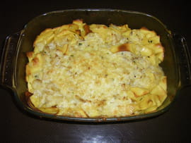 Timbale de cabillaud