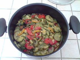 Courgettes aux herbes