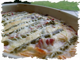 Clafoutis au jambon de Luxeuil