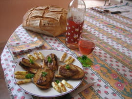 Escalopes de foie gras po�l�es