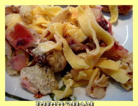 Tagliatelles aux artichauts