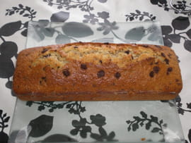 Cake noix de coco et p�pites de chocolat