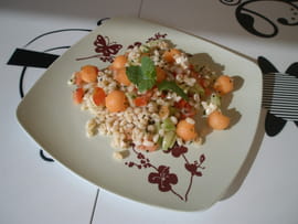 Salade fra�cheur bl� et melon