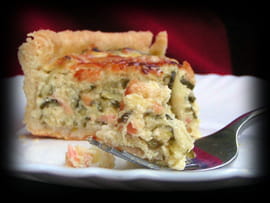 Tarte de courgettes et ricotta