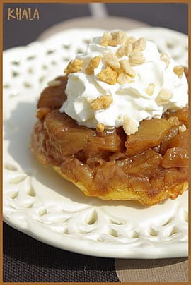 Mini tatin pomme Carambar