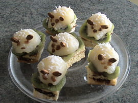 Souriceaux sucr�s au Nutella