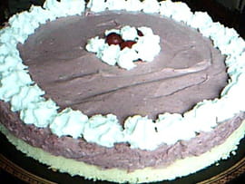 G�teau m�res, amandes et vanille all�g�