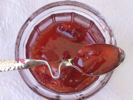 Confiture de prunes rouges