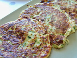 Cr�pes de courgette