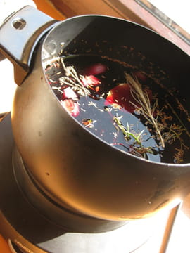 Fondue vigneronne et ses petites sauces