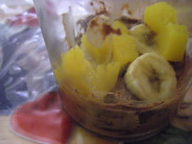 Tutti frutti au chocolat