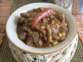 Chili con carne cocotte