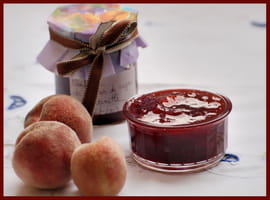 Confiture de p�ches de vigne � la vanille