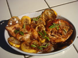 Blanc de poulet au citron