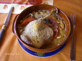 Confit de canard aux haricots