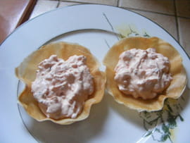 Coupe de saumon fum�