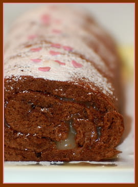 Roul� au chocolat et au citron