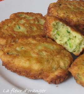 Beignets aux courgettes