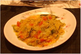 Compot�e de courgettes et p�tissons