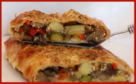 L�gumes en robe feuillet�e