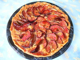 Tarte amandine aux figues