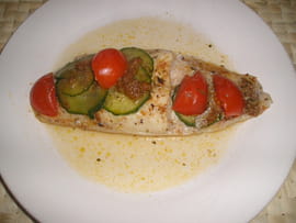 Pangasuis en papillote
