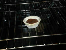 Mini-cake fondant au chocolat