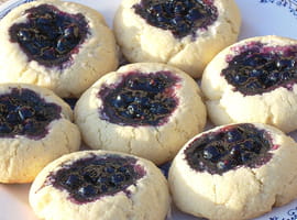Biscuits aux myrtilles