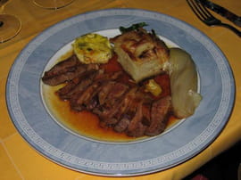 Canard aux figues fraiches