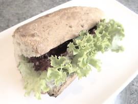 Sandwich � la terrine de canard