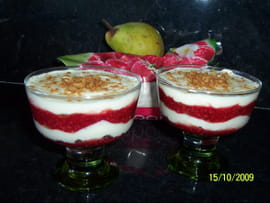 Tiramisu framboise